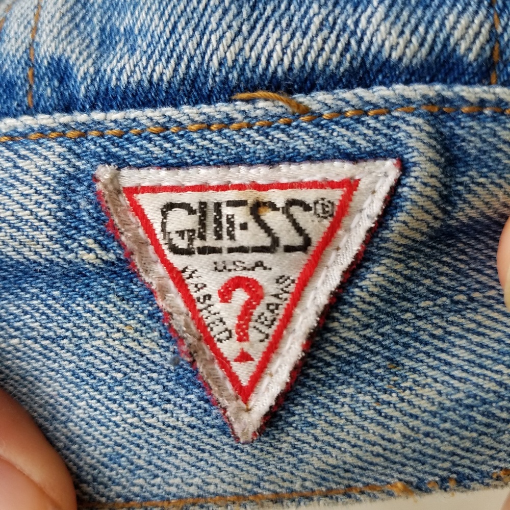 SOLD-VINTAGE GUESS "BOYFRIEND" JEAN JACKET